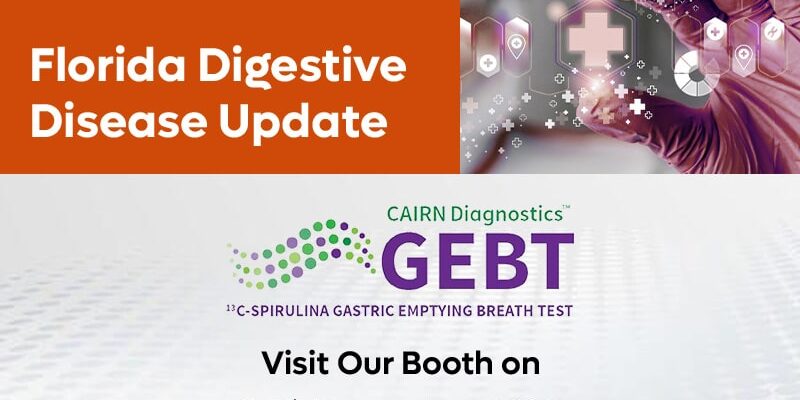 How GEBT is removing barriers in gastroparesis diagnosis